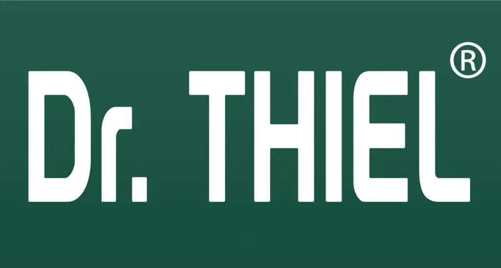 Logo Dr. THIEL® GmbH: Hersteller für Netze & Planen seit 1995