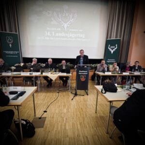 34. Landesjägertag in Hermsdorf Gespräche