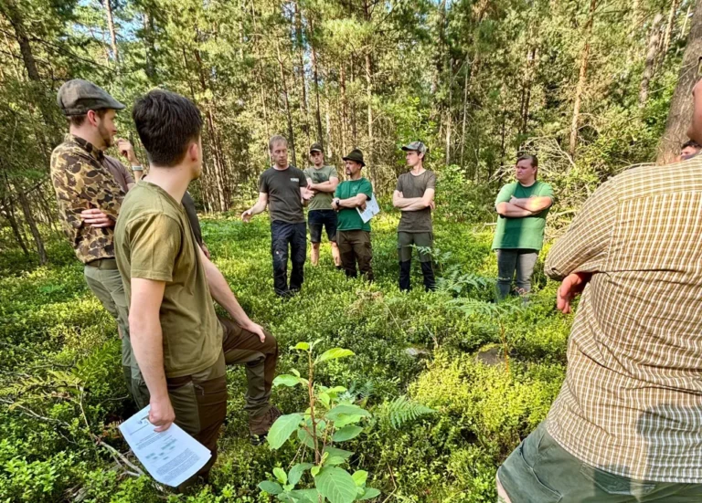 Waldexkursion Camp Junge Jäger