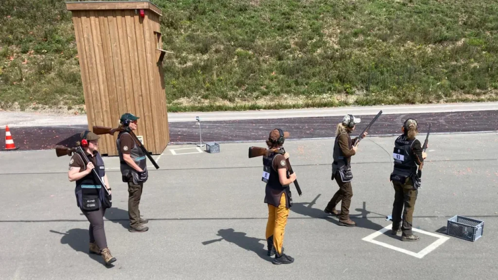 Schützen ODM jagdliches Schießen