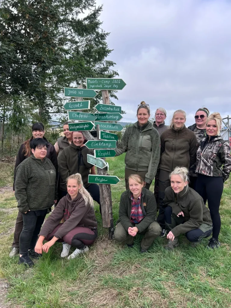 Hunting Girls-Camp begeistert Naturfreundinnen unsere Gruppe