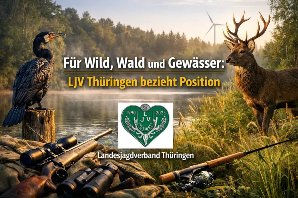 Bild mit Waldtieren-Stellungnahmen für Jagd und Naturschutz