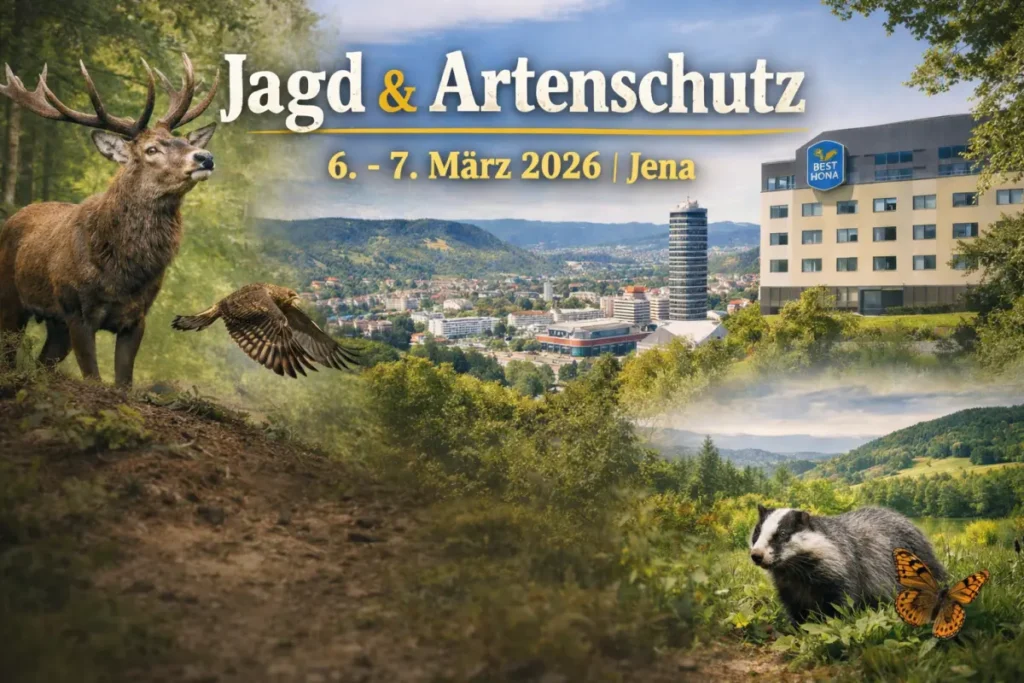 flyer Veranstaltung: Jagd & Artenschutz 2026