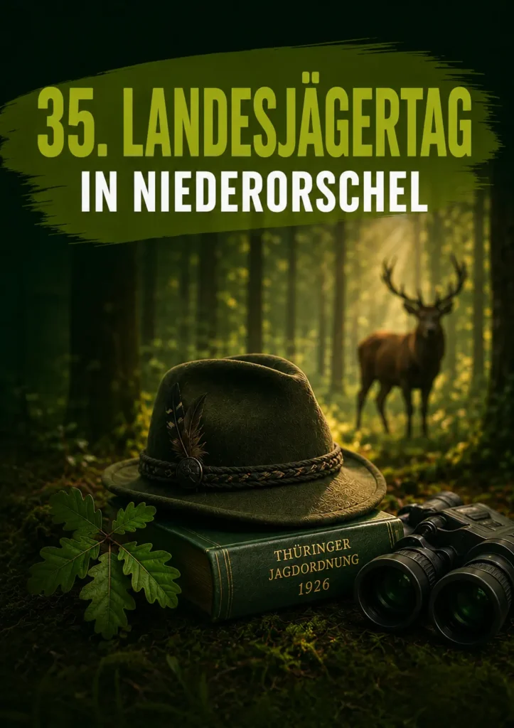 Poster zum Landesjägertag 2026 in Niederorschel