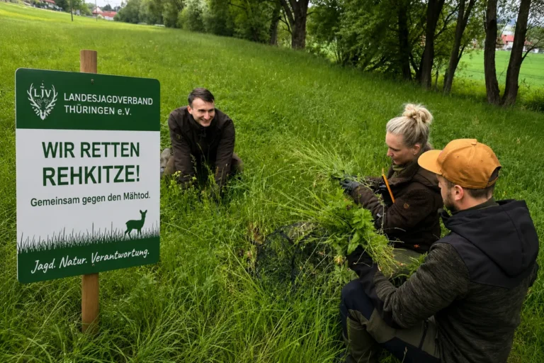 Poster Bild zur Erfolgreiche Radiokampagne zur Rehkitzrettung