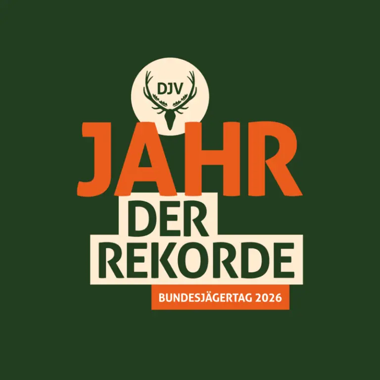 Plakat zum Bundesjägertag 2026 in Suhl