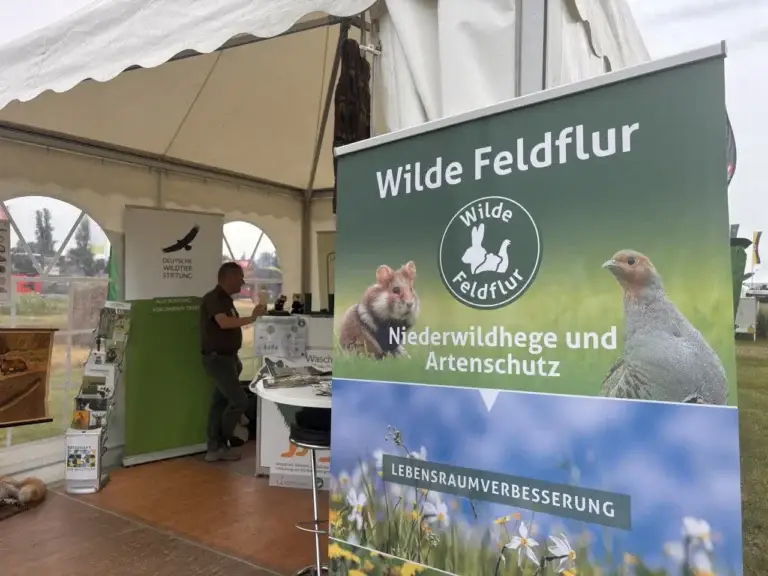 Foto vom Stand bei DLG Feldtagen in Bernburg