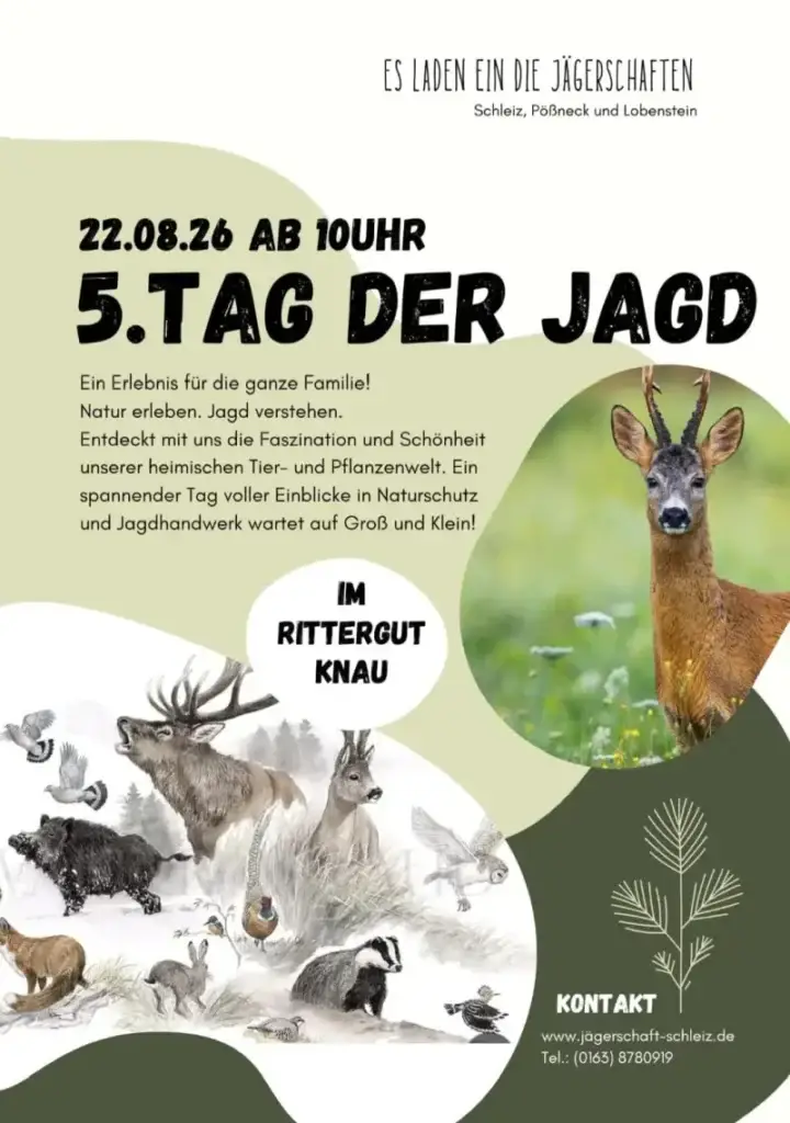 Poster zum 5.Tag der Jagd