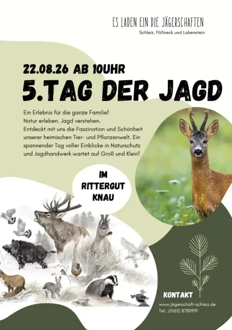 Poster zum 5.Tag der Jagd