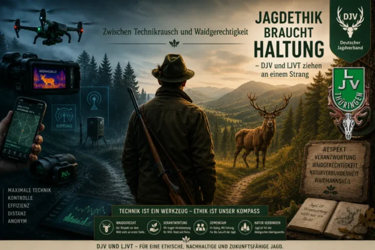 Poster agdethik braucht Haltung DJV und LJVT
