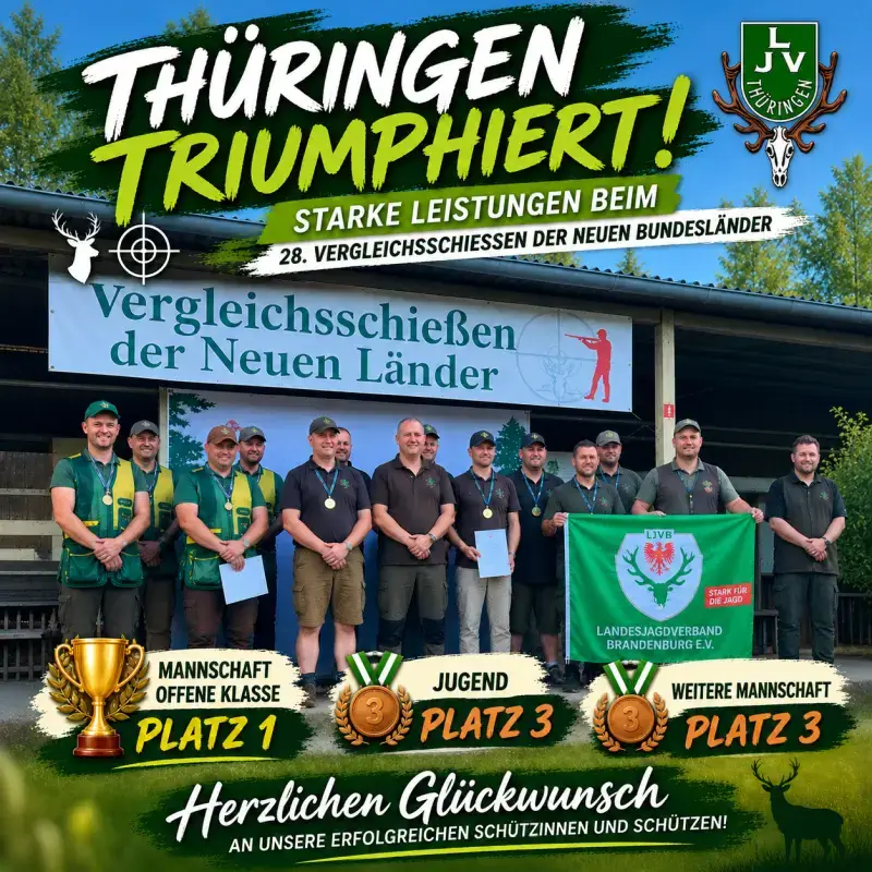 Poster zu 28. ost deutsche meisterschaft jagdliches schießen
