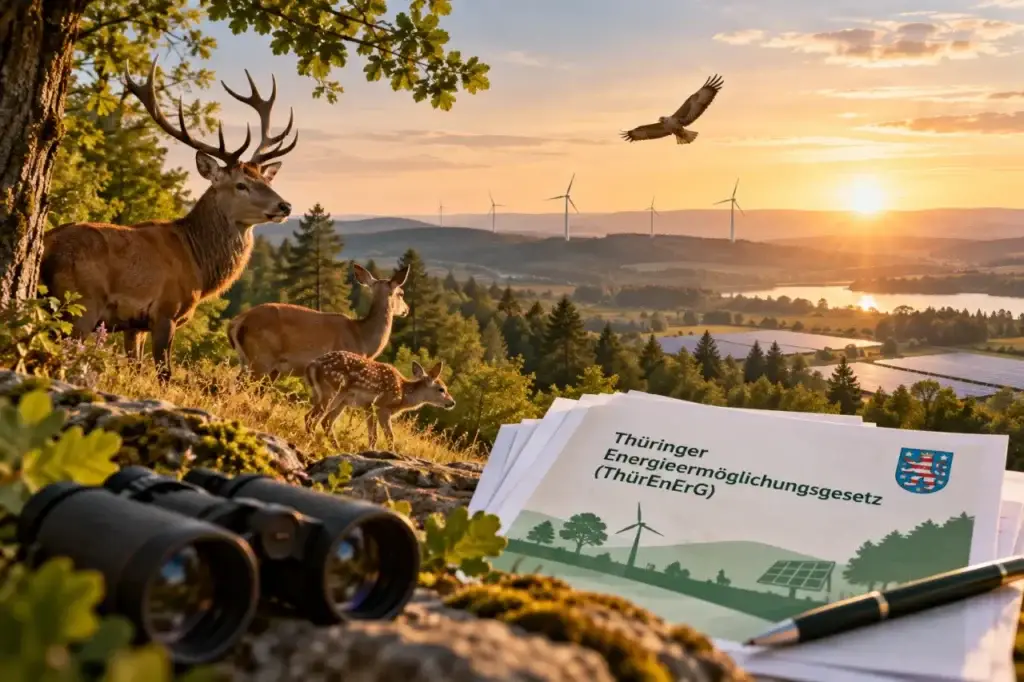 Beitragsbild mit Rotwild und Gesetzesblatt zu LJVT bringt sich in Gesetzgebungsverfahren ein